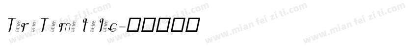 TiroTami talic字体转换